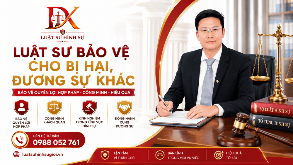 luat su bao ve quyen loi bi hai duong su khac trong vụ an hinh su