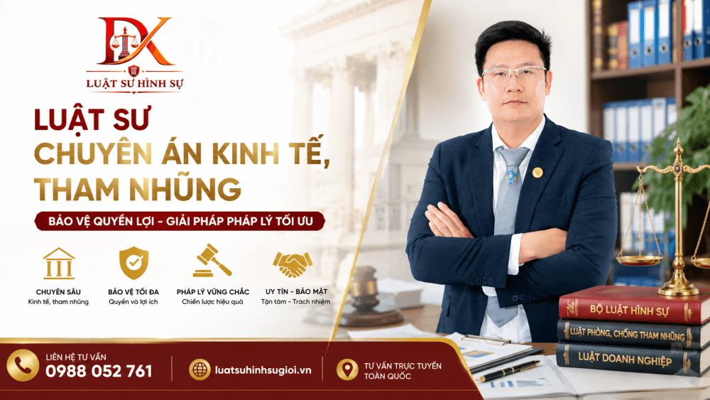 Luat su vu an kinh te, tham nhung