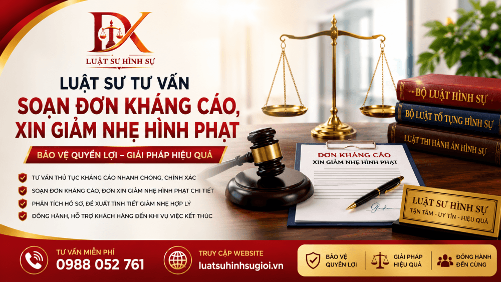 luat su soan don khang cao xin giam nhe hinh phat