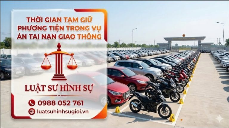 thoi gian tam giu phuong tien khi xay ra tai nan giao thông