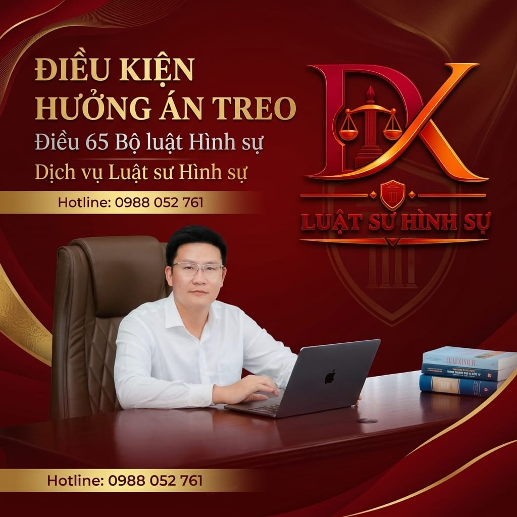 Điều kiện hưởng án treo - Luật sư hình sự giỏi